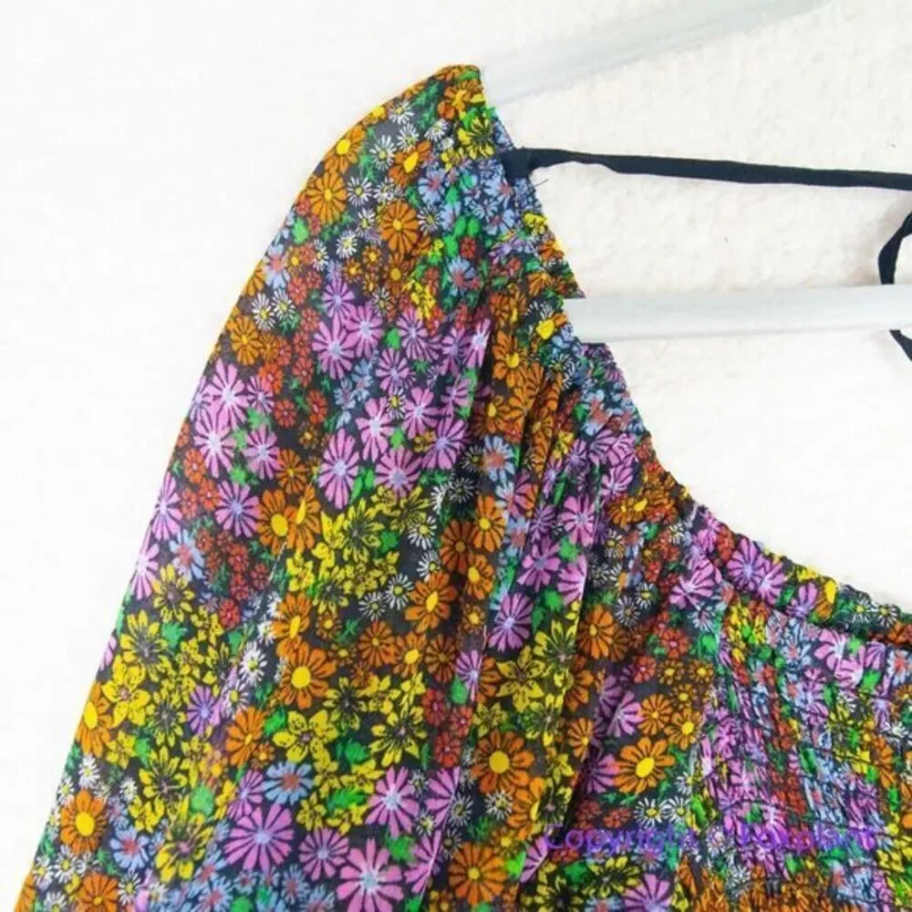 New! Free People Back On Top‎ floral print, size S